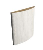 Наличник МДФ ALBERO Экошпон (А) (кипарис темный, 66*8, 2150, п/кр)