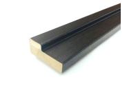 Коробка ПРЯМАЯ без уплот, покрытие EcoTex (ясень дымчатый, 70*28, 2070)