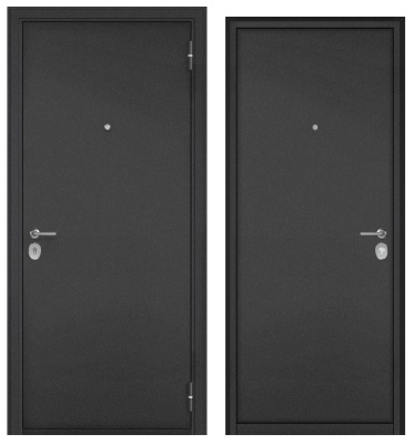 FAMILY ECO, STEEL, букле Антрацит,  1 замок