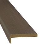 Наличник плоский телескоп., покрытие Экошпон (ALBERO) (кедр серый, 24*70, 2150)