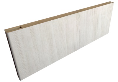 Доборный элемент телескоп Эко-шпон 10х100х2070 Белый кипарис