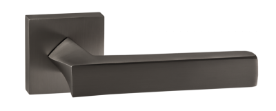 Ручка дверная Равенна, матовый черный никель