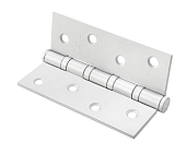 Петля врезная универс. РЕНЦ 100*75*2,5 (супер белый, арт. IN100-4BB FH SW)