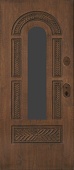 Панель МДФ 16мм (внешняя) для двери Кьянти (ЦВЕТ МДФ плёнка Vinorit с патиной, Грецкий орех) (2050*960, левая)