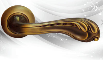 Дверная ручка Медио 273 MABM матовая бронза