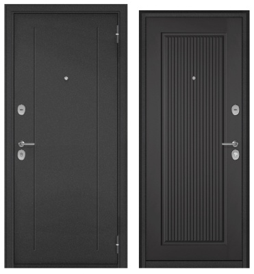 FAMILY ECO, RL-1, МДФ графит софт E-197, 2 замка