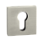 Накладка на цилиндр на квадратной розетке РЕНЦ (никель супер матовый, арт. INET 03 MSN)