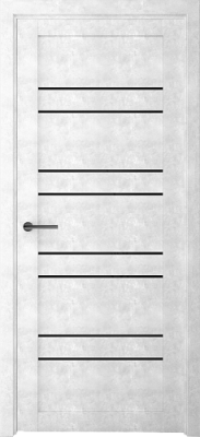 ДО 70 Дублин бетон светлый, покрытие Арт-шпон (Экошпон)