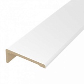 Наличник МДФ телескопический прямоугольный ПВХ (ГУФД) (белый , 70*8*2150)