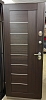 Дверь металл ТермоБокс (медь,ЦАРГА 22мм+молдинг, ПВХ Венге, 2 петли, ф-ра хром) (2050*860, левая)