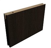 Добор МДФ телескоп ALBERO Экошпон (А) (кипарис темный, 100*8, 2070, паз 4)