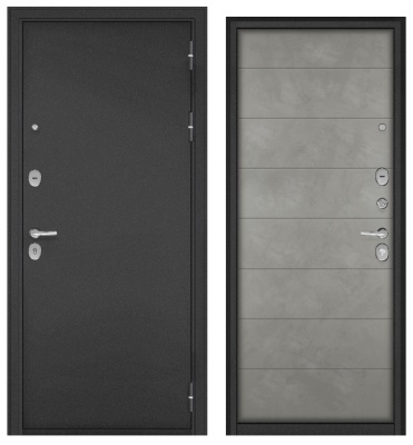 TRUST MASS, МДФ бетон серый 9S-135 прав антр