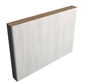 Добор 200, покрытие Экошпон (ALBERO) (кипарис белый, 16*200, 2070)