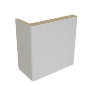 Наличник плоский телескопический, покрытие Эмаль ПП (ALBERO) (белый, 24*70, 2450)