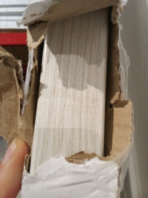 ДО 70 Вена кипарис белый, покрытие Экошпон (ALBERO) лот 18178043