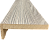 Наличник МДФ телескоп ПВХ (А) (Корадубов) (клен грей, 70*8, 2150, плоский, шип 3*25)