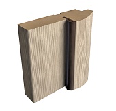 Коробка ПРЯМАЯ с уплот, покрытие Экошпон (ALBERO) (лиственница мокко, 70*28, 2070)