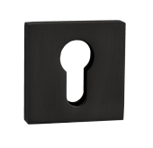 Накладка на цилиндр на квадратной розетке РЕНЦ (черный, арт. INET 03 B)