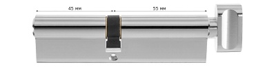 Цилиндровый механизм 40+10+50 мм (45*55)