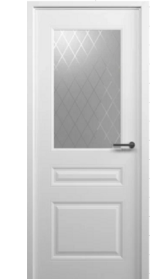 ДО 80 Стиль 2, белый, покрытие Эмаль