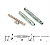 Стяжка винтовая SCR-M4-10(50)50-NI(комплект из 2-х штук) (...)