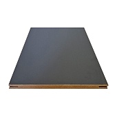 Добор телескопический (1шт*2,15м) для Бульдорс, МДФ шириной 200мм, покрытие ПВХ (графит софт)