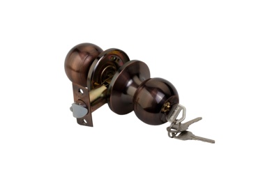 Защелка Паллини  P607 AC-ЕТ (ан.медь) вход кл/фик