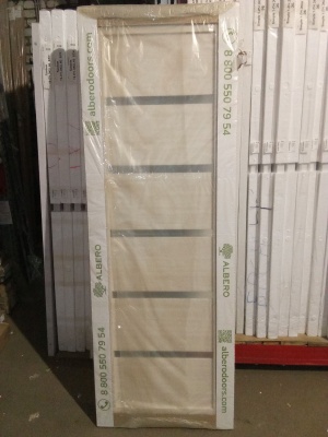 ДО 70 Вена кипарис белый, покрытие Экошпон (ALBERO) лот 18178043