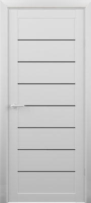 ДО 60 Сеул кедр снежный, покрытие Арт-шпон, лакобель черное, ЛОТ 7797655